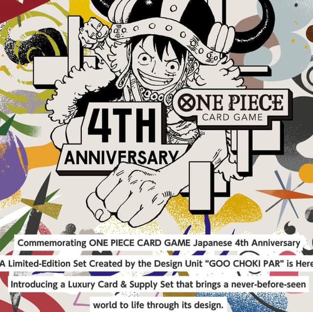 4th Anniversary Set — Version anglaise