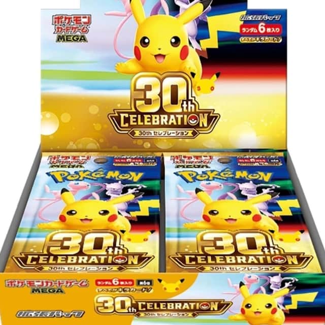 Pokémon 30th Anniversary — Display JP (scellé)